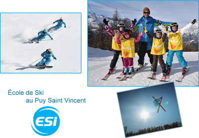 Ecole de Ski au Puy Saint Vincent